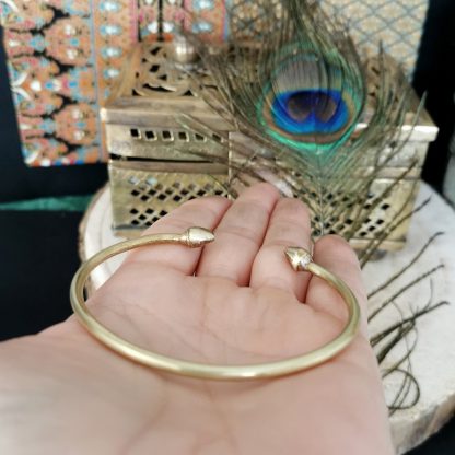 Bracelet jonc arrondi cote