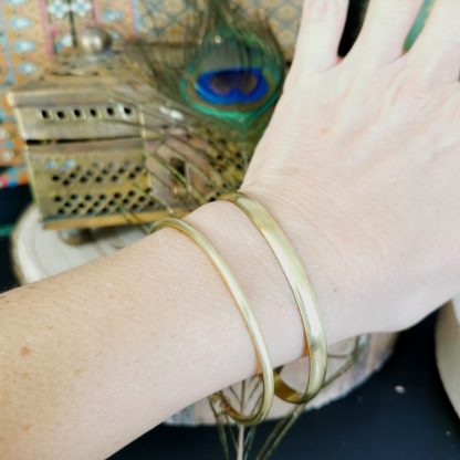 Bracelet Jonc bronze accumulation