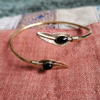 Jonc double plumes Onyx
