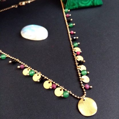 collier ras de cou Passion fruit