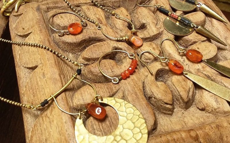 Les bijoux Dust cornaline