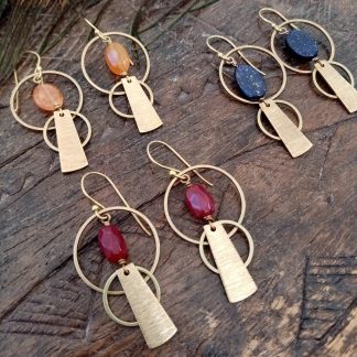 Boucles d'oreilles ethniques géométriques 3 modéles
