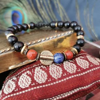 bracelet mala soul homme sodalite jaspe