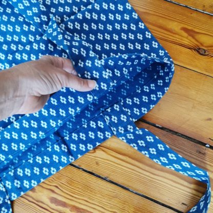Grand Indigo tote bag intérieur