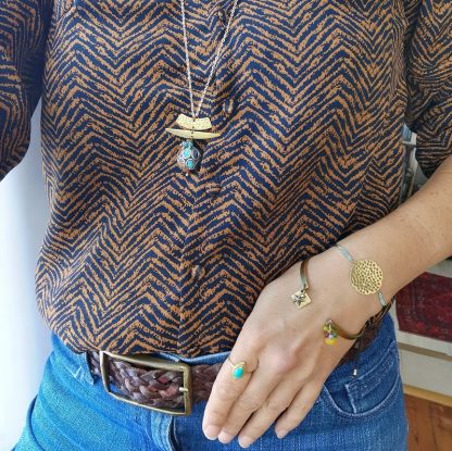 bijoux turquoise Népalais, Afghan