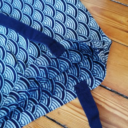 Tote bag sac Indigo rainbows intèrieur