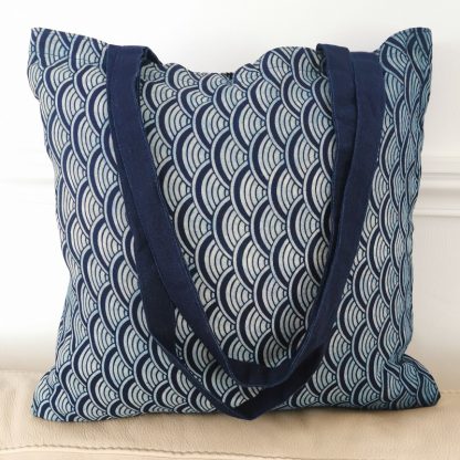 Tote bag sac Indigo rainbows