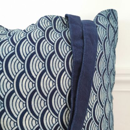 Tote bag sac Indigo rainbows détails