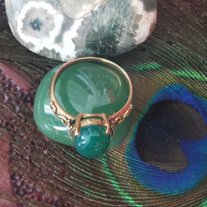 Bagues cabochon baroque à griffes – Image 8