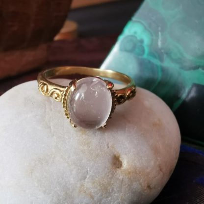 Bagues cabochon baroque à griffes – Image 32