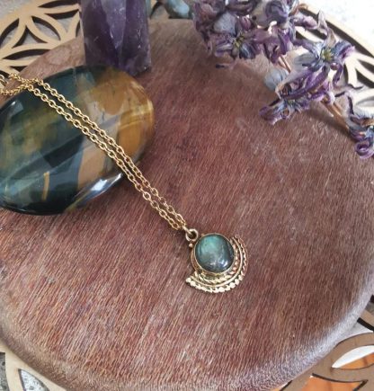 collier linoa Labradorite