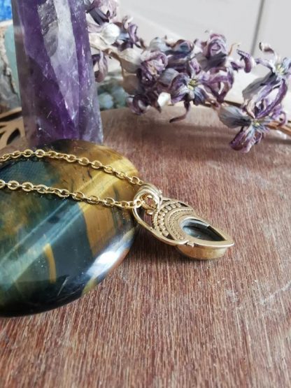 Pendentif Leona, envers