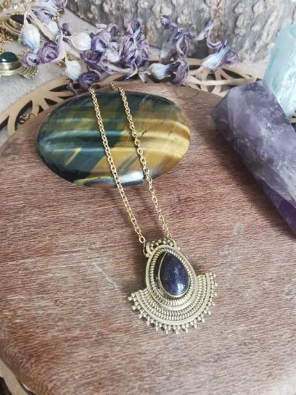 Pendentif Parvati lapis lazuli