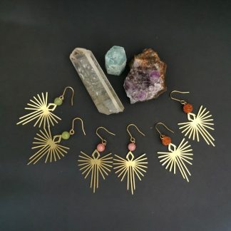 Les boucles d'oreilles Sphynx