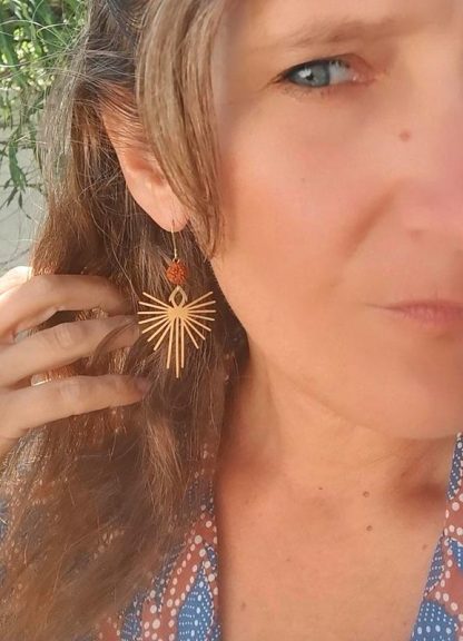 Boucles d'oreilles Sphinx modèle