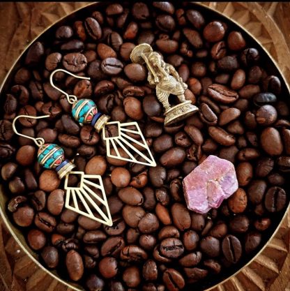 Les magnifiques boucles d'oreilles isis